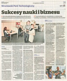 20140110 - Artykuł w Gazeta Wrocławska