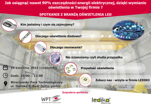 2014-04-24-Spotkanie_z_branżą_oświetlenia_LED-LEDIKO-Plakat